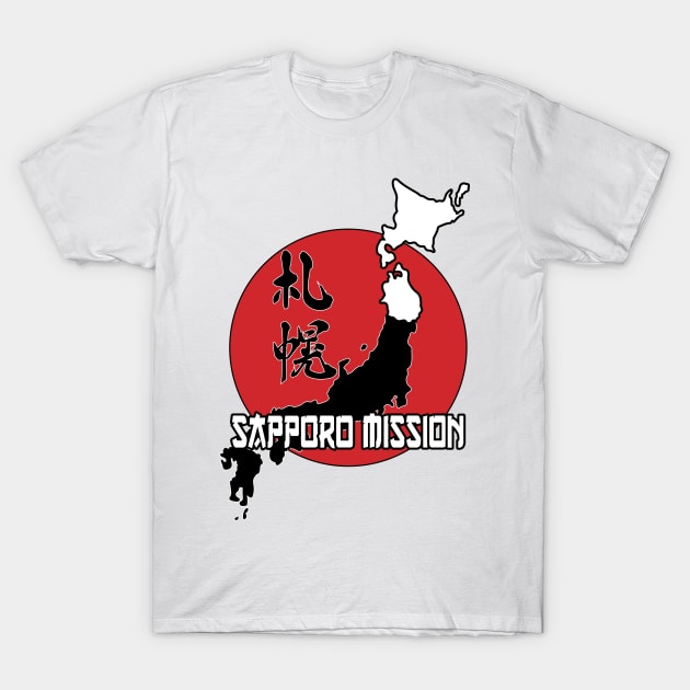 Sapporo LDS mission T-Shirt by Cryptid